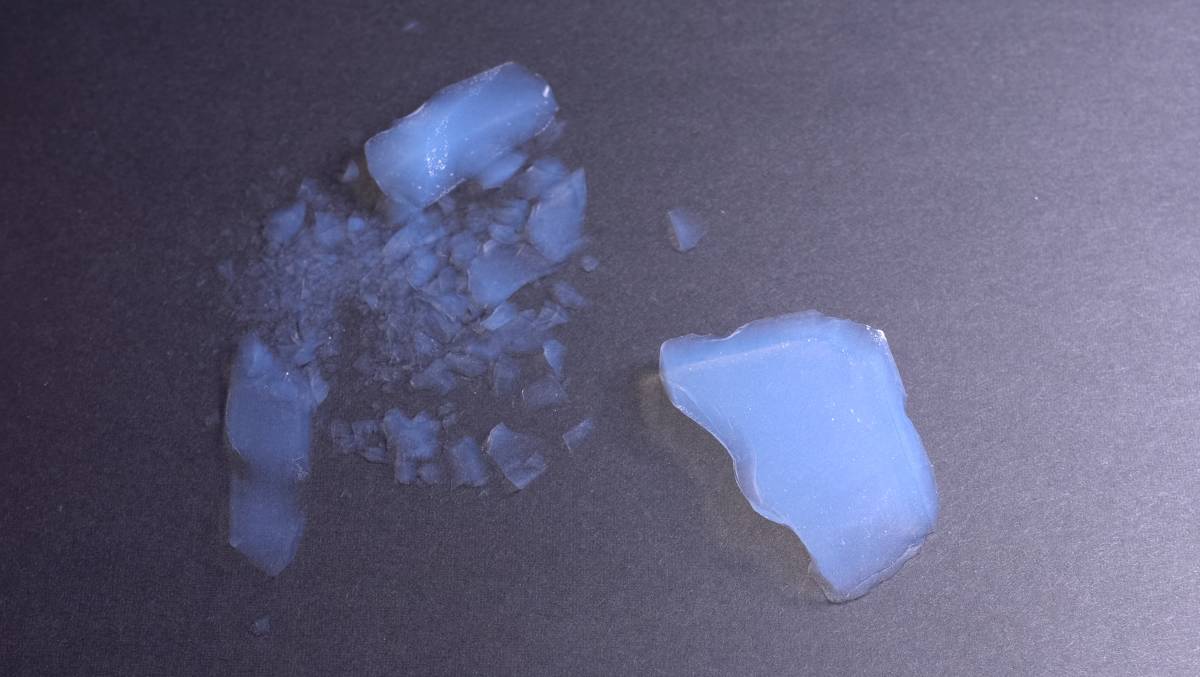 Aerogel is a synthetic porous material that has tiny pockets of gas. Picture: Shutterstock